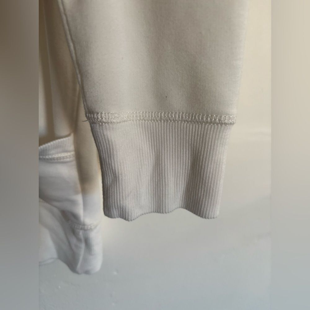Lauren Ralph Lauren White/Cream Cross Front Hoodie Size Large - Picture 2 of 7